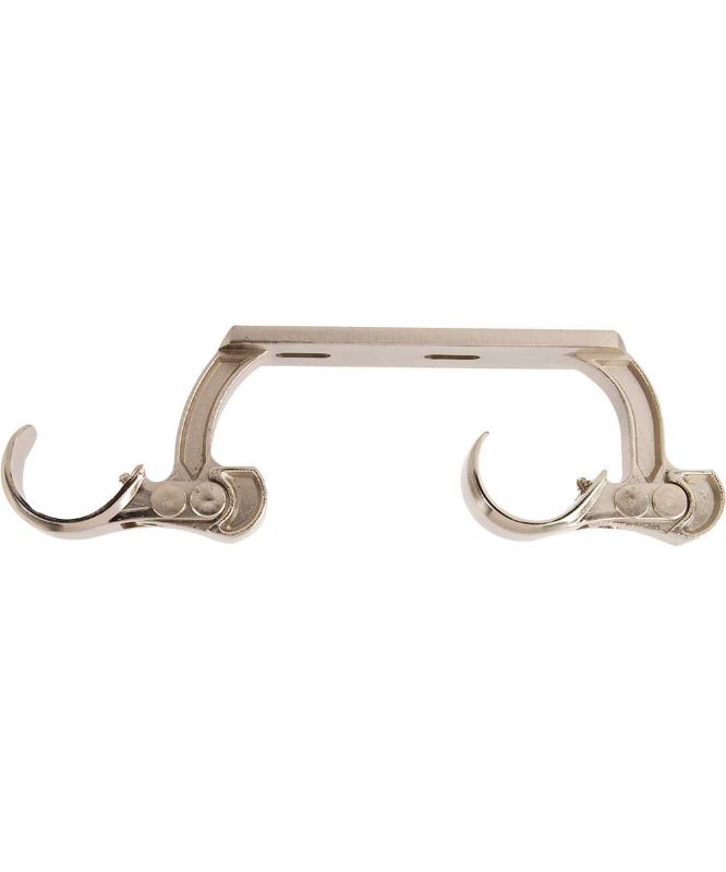 28b6dcm-double-ceiling-mount-support-s-s-satin-silver