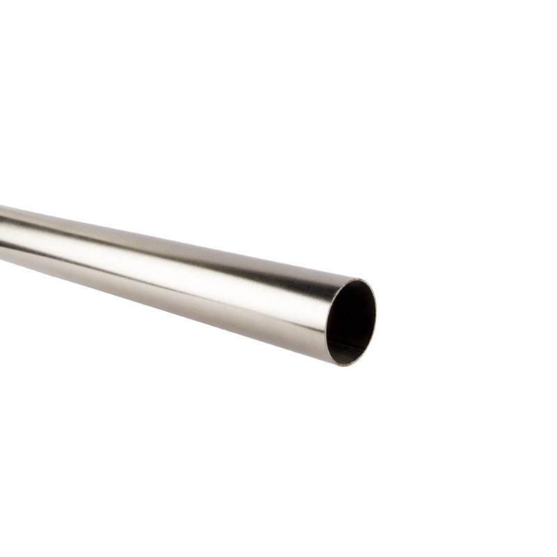 Picture of 35P96 8 ft. (96") Conventional Pole - 1 3/8" Diam. |S S -Satin Silver